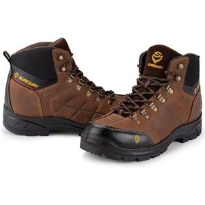 Sureway Work Boots Men Waterproof Brown Sz#12 Sw609S-Wp New Slip/oil Acid Resist